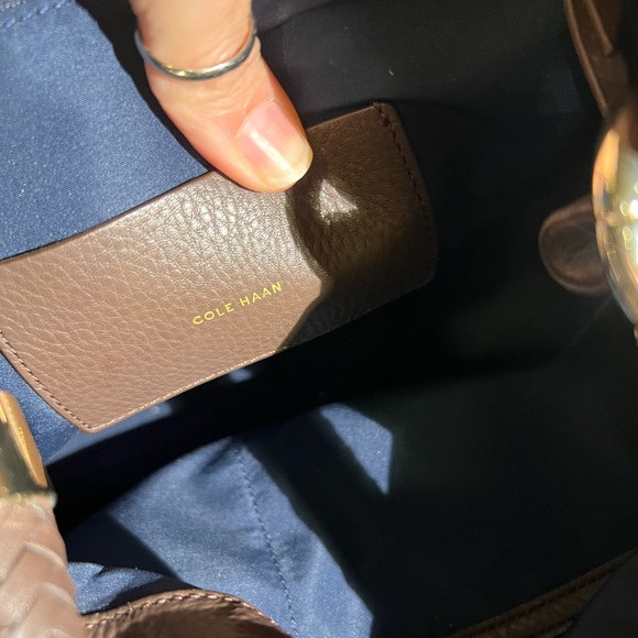 Cole Haan Brown leather Hobo Bag - New Condition w/ no call-outs - Picture 13 of 16